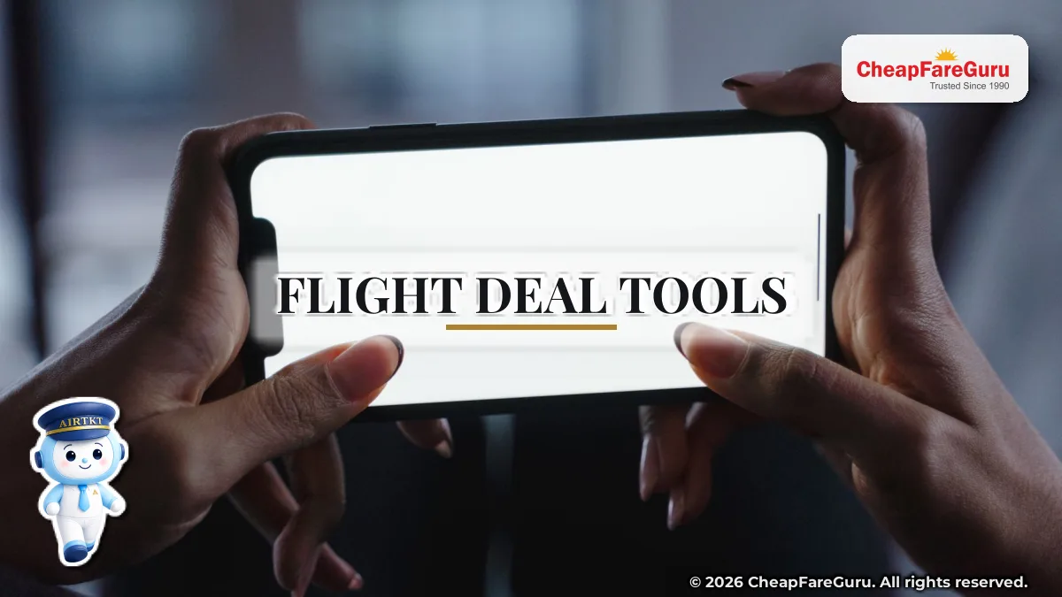 Tools and Resources to Find Last-Minute Flight Deals