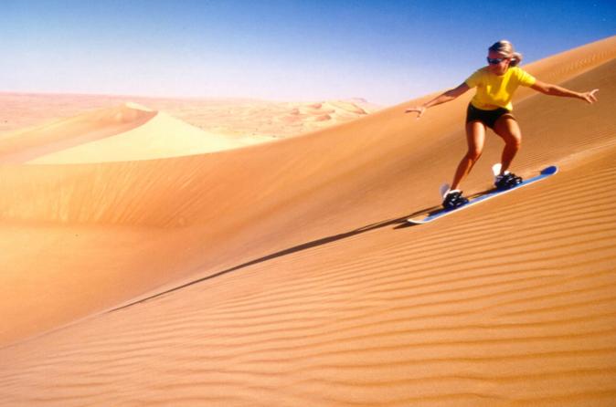 SURF THE SAND DUNES OF THE SAHARA DESERT